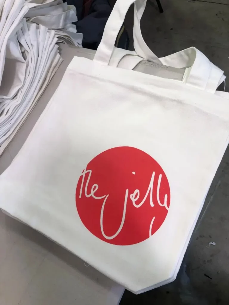 The Jelly Screen Printed Tote Bag