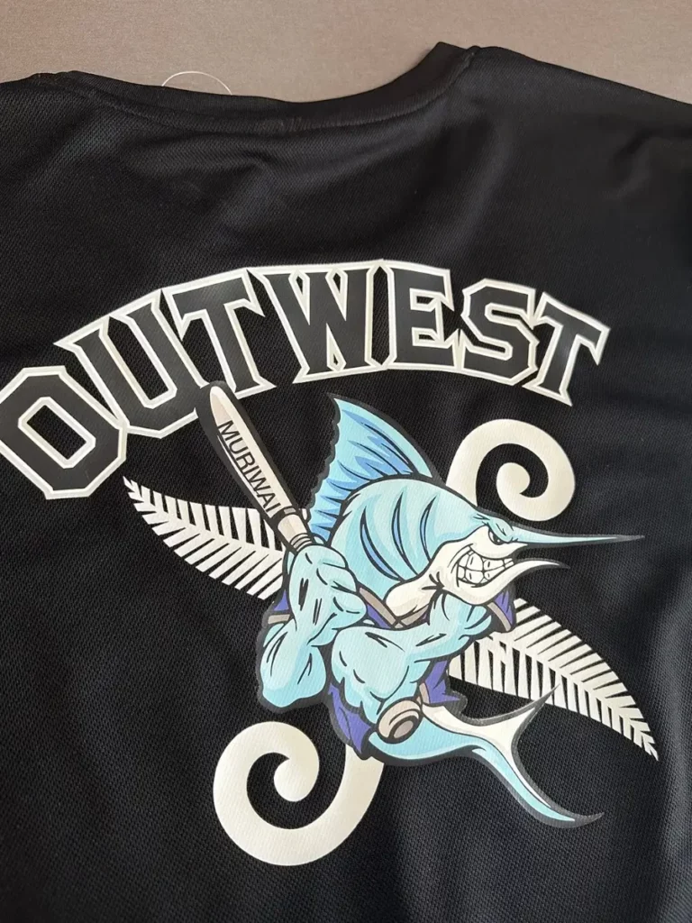 Sports Logo Heat Transfer Design